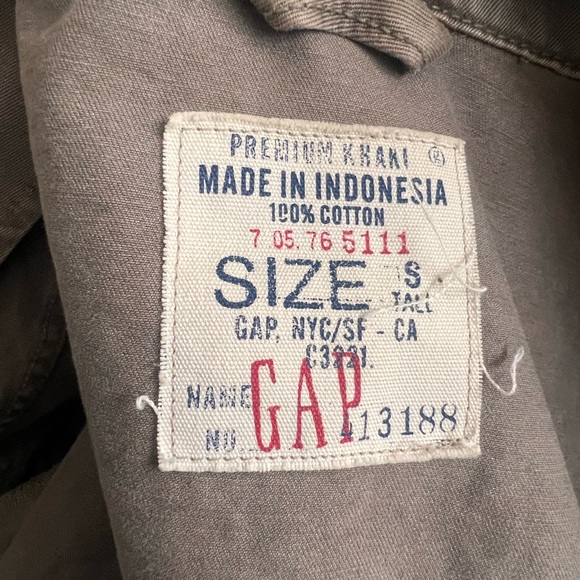 GAP Quality, Thick 100% Cotton Utility Jacket, size S - Picture 5 of 5
